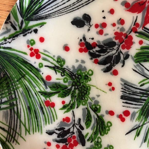 Vintage “Fab” Handcrafted Canadian Decorative Christmas Platter - Picture 7 of 8